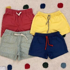 Boys 4T Shorts Bundle (Oso & Me, Jcrew Kids) - 4 Pairs